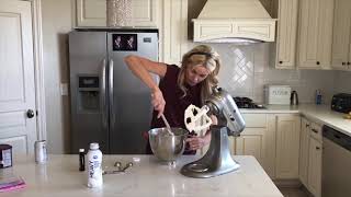 How To Cream Cheese Frosting  Neurotic Mom Bakes [upl. by Ardnohs]