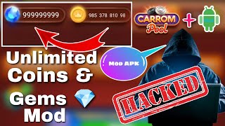 Unbelievable Carrom Pool Hack  Get UNLIMITED Coins and Gems in 2024 [upl. by Ellivnarg41]