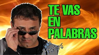 😎 TE VAS EN PALABRAS 🟢 El Toro Quevedo 🎤 MAS KARAOKE cuarteto [upl. by Ylrebnik940]