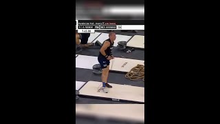 Roman Khrennikov Powers Through DoubleUnders On One Foot at the 2023 CrossFit Games [upl. by Ailicec875]