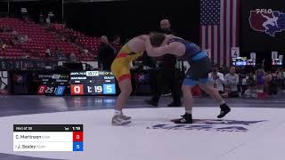 74 Kg Rnd Of 32  Carson Martinson Iowa Vs Joseph Sealey Pennsylvania B3dc [upl. by Petracca]