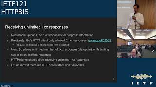 IETF 121 HTTP HTTPBIS 20241104 0930 [upl. by Scevo]