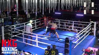 Mo Njie vs Jaydon OwensHunt  NXG Boxing Promotions NightOfTheChampions [upl. by Annim515]