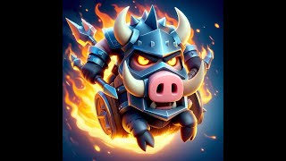 Destroy MID LADDER MEGA KNIGHTS and more with this HOG FIREBALL BAIT Deck  Clash Royale [upl. by Leiria]