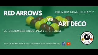 Red Arrows vs Art Deco  Premier League Day 7 [upl. by Stent52]