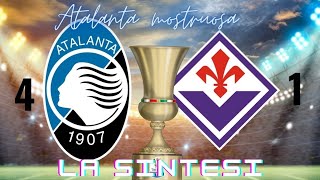 ATALANTAFIORENTINA 41 Sintesi della seconda semifinale di COPPA ITALIA [upl. by Sheffie]