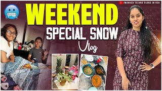 Snowy weekend special vlog✨❤️ Palak paratha🫓 festival ki Costco shopping 🛒 [upl. by Ragucci]