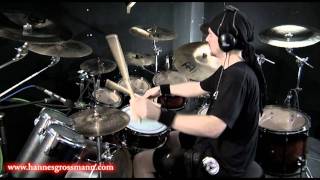 Obscura Drummer Hannes Grossmann  Open Drum Solo Edit [upl. by Avaria]