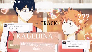 Hinata and Kageyama are…what now  Live AU  Absolutely smitten  dodie  FLUFF  CRACK [upl. by Asilana198]