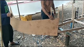 Paradise Trimaran  Part 2  Boat Building  We Make The Sides Of The First Hull [upl. by Paschasia]