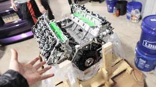 Unboxing my INSANE new 1500hp 52L VooDoo Engine [upl. by Normac]