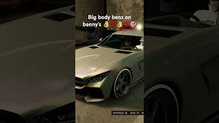 BIG BODY BENZ ON BENNYS gta5 gta gtaonline mrgtaeverything [upl. by Merrow]