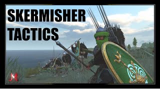 Skirmisher Tactics that stops any infantry in their tracks  Bannerlord tips and tactics [upl. by Pape972]