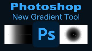 PHOTOSHOP 2023 Version 2450 New Gradient Tool FIRST LOOK [upl. by Haswell]