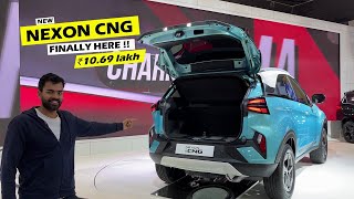 2024 Tata Nexon CNG Finally Here  ₹1069 lakh  Detailed Review [upl. by Attenehs]