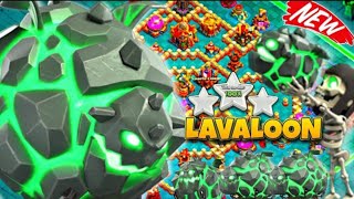 AFTER UPDATE TH16 LAVALOON LIGHTINING ATTACK  NEW EVENT TROOP  LEGEND LEAGUE ATTACK CLASH OF CLANS [upl. by Yro]