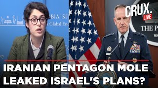 Israel Iran Live  Pentagon Staffer Ariane Tabatabai Suspected of Leaking Israel’s Iran Attack Plan [upl. by Deming924]