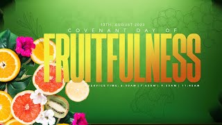 COVENANT DAY OF FRUITFULNESS SERVICE  13 AUGUST 2023  FAITH TABERNACLE OTA [upl. by Gustin463]