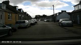 Dashcam through Dalbeattie Dumfries amp Galloway 2014 [upl. by Wieche]