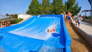 Flowboard at Nessebar AquaPark Bulgaria [upl. by Alleber770]