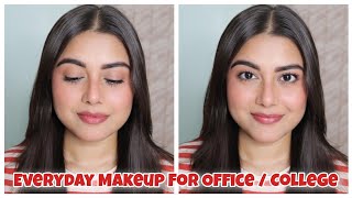 Everyday Makeup Routine For Office  College [upl. by Havener924]