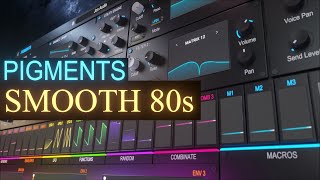 Smooth 80s ARP and Lead Arturia Pigments 4 Sound Design Tutorial [upl. by Enorahs]