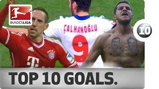 Top 10 Goals  Season 201314 [upl. by Orwin964]