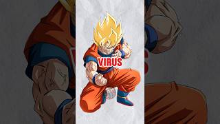 Gokus Heart Virus TRUE ORIGIN  dragonball [upl. by Pauwles826]