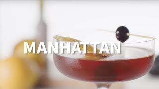 Manhattan Cocktail Recipe [upl. by Nniroc37]