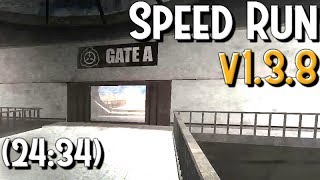 SCP Containment Breach v138  Random Speedrun 2434 Gate A [upl. by Dedie706]