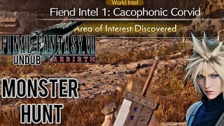 FFVII Rebirth Dynamic UndubChapter 4 Monster Hunt Cacophonic Corvid [upl. by Elga]