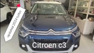 Citroen c3 turbo updated version 2024 [upl. by Kcirdehs]