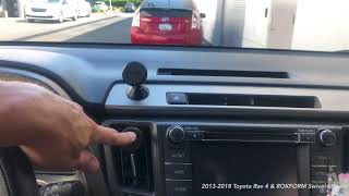 Rokform Swivel Mount in a Toyota RAV4  Rokformcom [upl. by Jet]