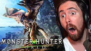 Asmongold Plays Monster Hunter World Full Base Game [upl. by Stone]