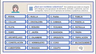 Nombres colectivos [upl. by Rehpotsihc210]