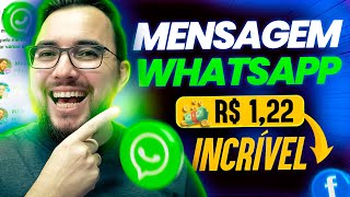 Nova Campanha de Mensagens WhatsApp  Funciona Mesmo [upl. by Kippie]