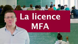 Licence Mathématiques Fondamentales et Appliquées  MFA [upl. by Caves]