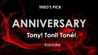 Anniversary  Tony Toni Toné karaoke [upl. by Jarek]