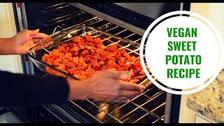 Vegan Sweet Potato Recipe  Simple Sweet Potato Recipe [upl. by Rehpotsrhc]