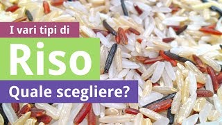 Tipi di Riso Bianco Integrale Basmati Nero Rosso o Parboiled Ecco le Differenze [upl. by Sell]