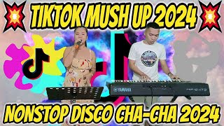 💥TIKTOK MUSH UP 2024 💥 NONSTOP DISCO CHA  CHA 2024  DJ SANDY amp CATHY FT ZALDY MINI SOUND [upl. by Vallo758]