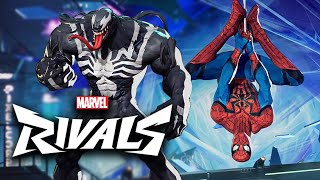 Marvel Rivals  Epic Hero Team Up Combos amp NEW Venom SpiderMan Gameplay [upl. by Naeloj]