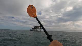 Kayak Paddle from Key Biscayne to Stiltsville [upl. by Maziar]