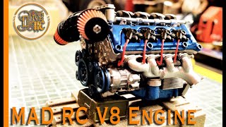 MAD RC  V8 Engine Model kit madrc [upl. by Elamaj]