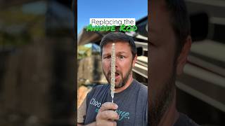 RV Water Heater 🔧 Replacing the Anode Rod 1strangeadventure rvlife rv maintenance shorts [upl. by Anavoig]