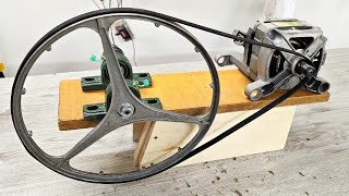 3 Ways To Make Workshop Machines From Washing Machine Motor [upl. by Itch]