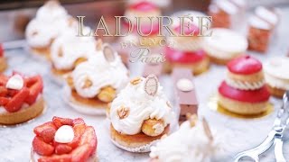 Brunch in LADURÉE  Paris [upl. by Andrien]