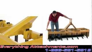 Everything Attachments Severe Xtreme Duty Box Blade V20 Category IampII [upl. by Stouffer]