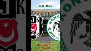 Beşiktaş VS Konyaspor [upl. by Sredna547]