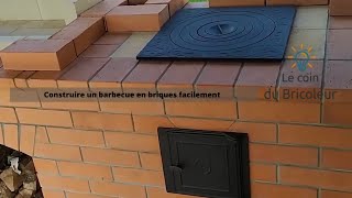 Construire un barbecue en briques facilement [upl. by Aro]